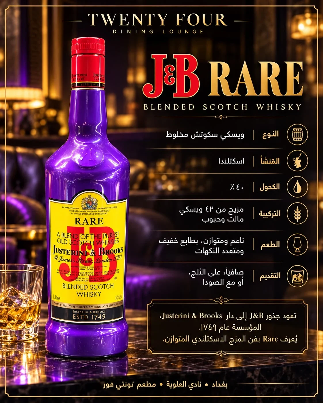 جي بي GB  ملون لتر