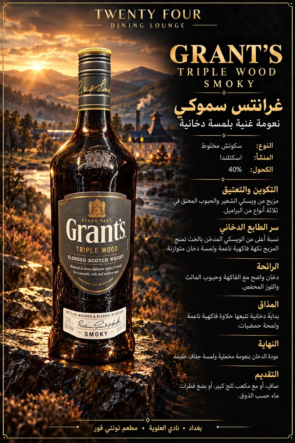 كرانتس سموكي اسود