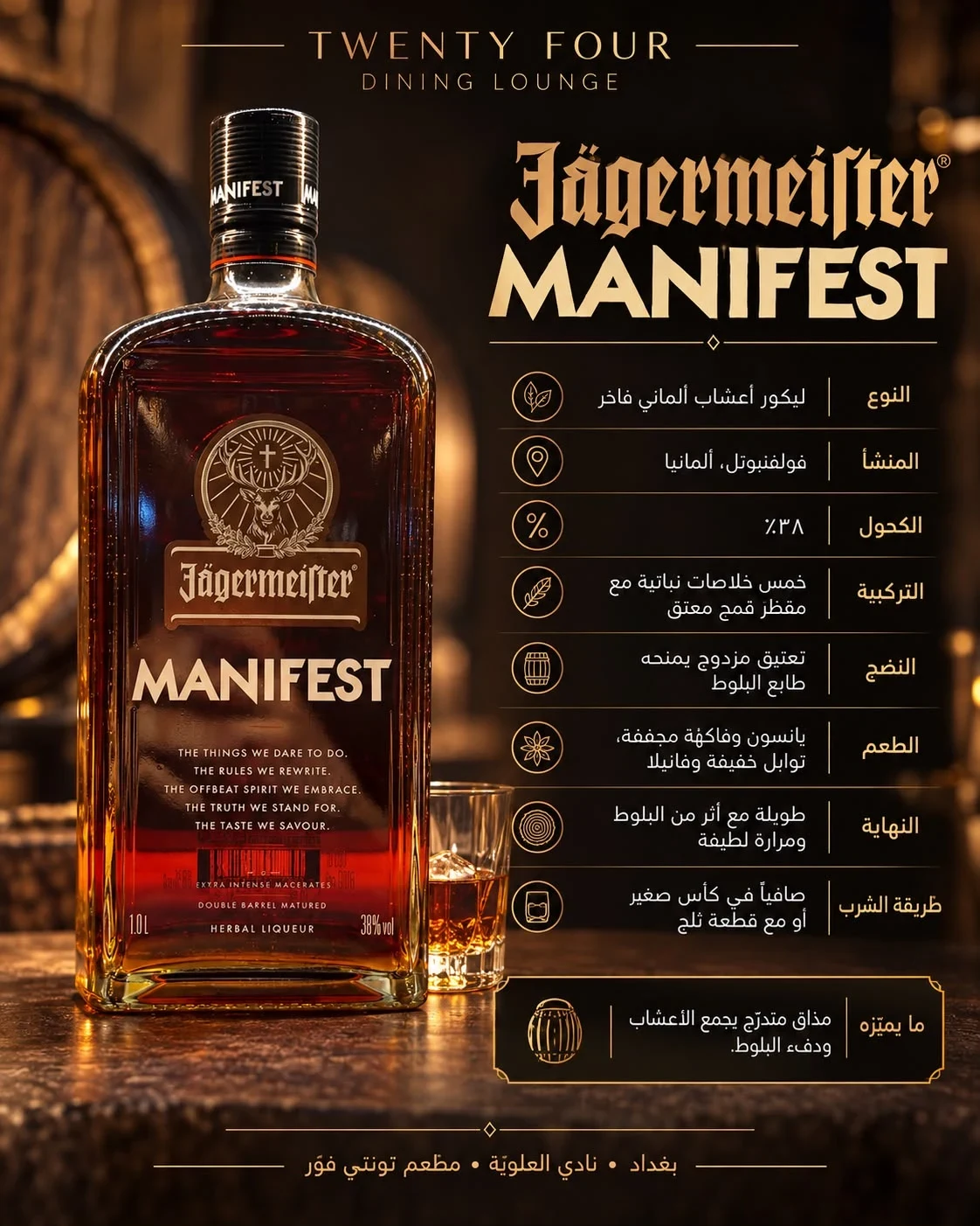 ليكر ماستر منفيست احمر لتر